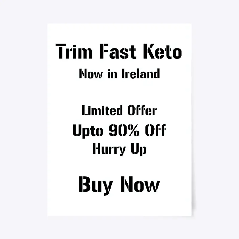 Trim Fast Keto Ireland | Trial Offer!